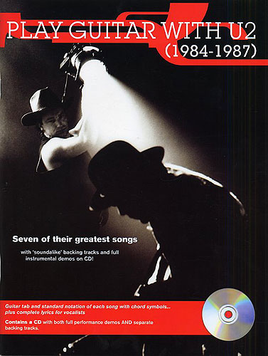 Play guitar with U2 1984-1987  (+CD) songbook vocal/guitar/tab 