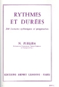 Rythmes et durees 244 lectures rythmiques et progressives