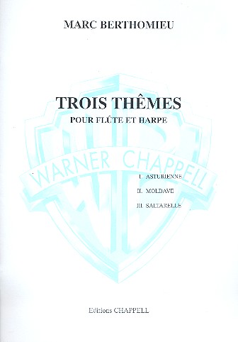 3 themes  pour flute et harpe