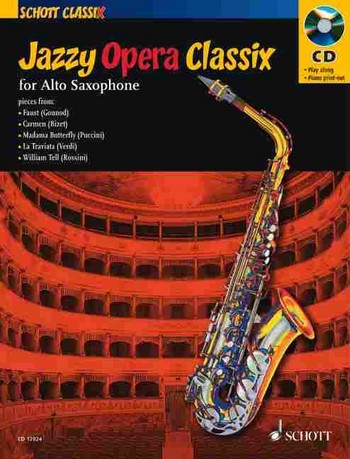 Jazzy Opera Classix (+CD) for alto saxophone