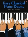 Easy classical piano duets easy arrangements for piano, 4 hands