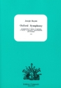 Oxford symphony for 2 oboes, 2 clarinets, 2 horns, 2 bassoons, contrabassoon, trumpet, score+parts