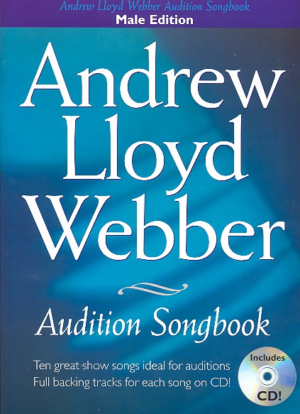 Audition Songbook male edition (+CD): for voice and piano 10 great show songs