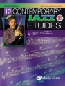 12 contemporary jazz etudes (+CD) for saxophone (alto, baritone)