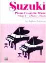 Suzuki Piano Ensemble Music vol.2 for 2 pianos second piano accompaniments Meixner, Barbara, Arr.