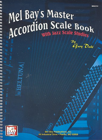 Mel Bay's Master Acordion Scale Book for accordion