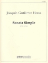 Sonata simple  for flute and piano