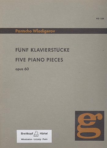 5 Klavierstcke op. 60  