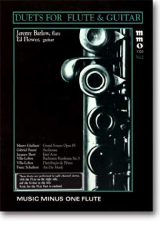Music minus one Flute (+3 CD's) duets for flute and guitar vol.2