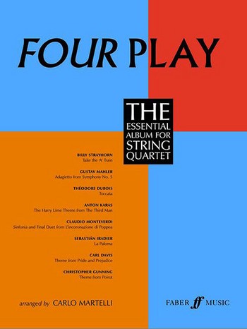 Four play for string quartet parts The essential album for string quartet