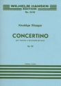 Concertino op.29 per tromba e strumenti ad arco per tromba e piano Nielsen, Elof,  arr.