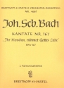 Ihr Menschen rhmet Gottes Liebe Kantate Nr.167 BWV167 Harmonie