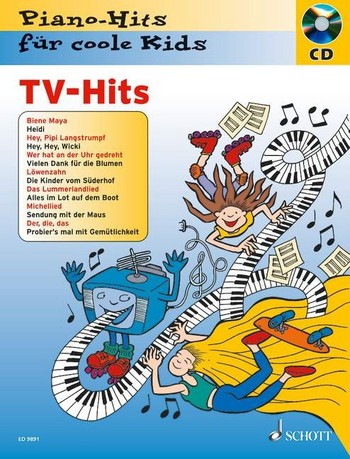 TV-Hits (+CD) fr Klavier