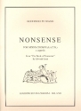 Nonsense for mixed chorus a cappella