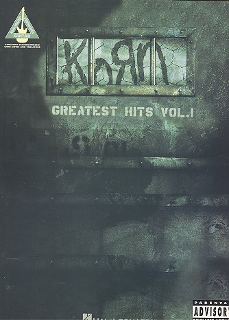 Korn: Greatest Hits vol.1 Songbook vocal/guitar/tab