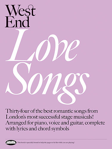 West End Love Songs: songbook piano/vocal/guitar