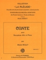 Conte pour saxophone alto et piano Meriot, M., ed