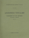 Concerto sol minore F.XI,27 per archi e cembalo, partitura Malipiero, G., ed