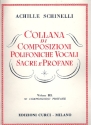 Collana di composizioni polifoniche vocali sacre e profane vol.3 50 composizioni profane