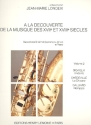 A la dcouverte de la musique des 17e et 18e sicles vol.2 pour saxophone soprano ou tnor et piano