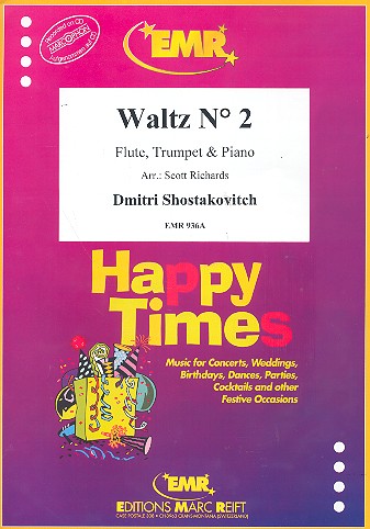 Waltz no.2 for flute, trumpet and piano