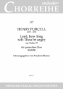 Lord how long wilt Thou be angry (aus Psalm 79) fr gem Chor (SSATB) a cappella , Singpartitur