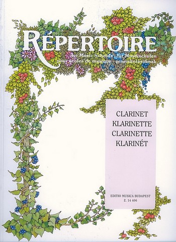 Repertoire fr Klarinette und Klavier Perenyi, Eva und Peter ed