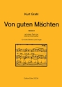 Von guten Mchten fr hohe Singstimme und Orgel