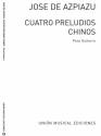 4 preludios chinos para guitarra