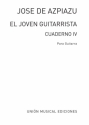 El joven Guitarrista cusaderno 4 para guitarra