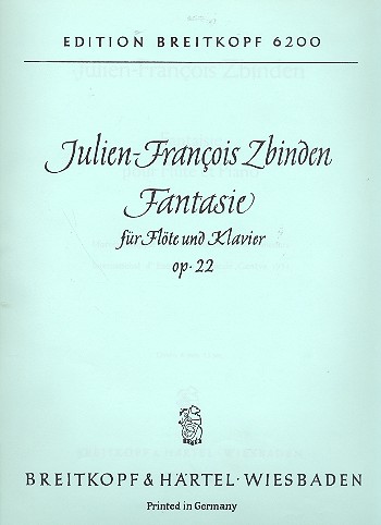 Fantasie op.22 fr Flte und klavier