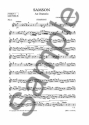 Samson oratorio for soloists, mixed chorus and orchestra,  vocal score