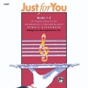 Just for you vols.1-3 CD with background accompaniments 43 original pieces for piano