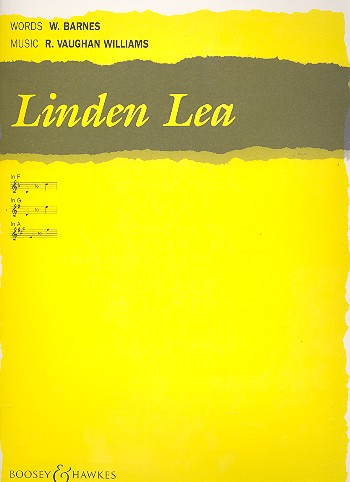 Linden Lea G-Dur fr mittlere Singstimme und Klavier