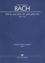 Nimm, was dein ist, und gehe hin Kantate Nr.144 BWV144 Klavierauszug (dt/en)