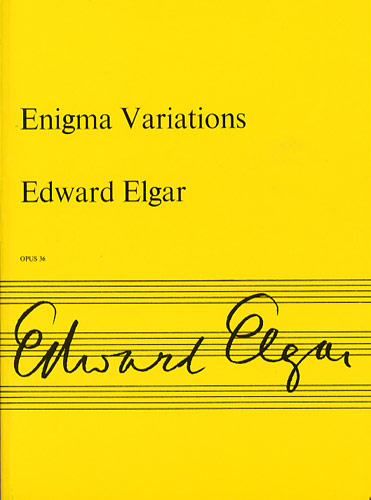 Enigma Variations op.36 for orchestra study score