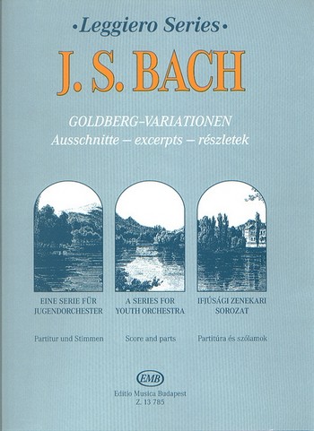 Goldberg-Variationen (Auswahl) Streichorchester (Jugendorchester) Partitur und Stimmen (4-3-2-2-3)