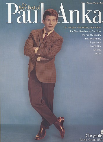 The very best of Paul Anka: songbook for piano/vocal/guitar