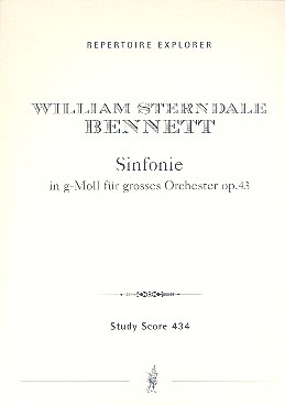 Symphonie g-moll op.43 fr Orchester Studienpartitur