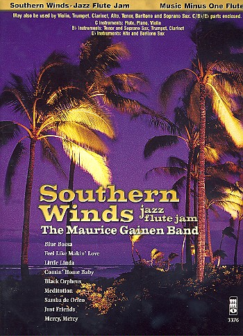 Music minus one flute Southern winds, jazz flute jam (includes parts for b flat and e flat instruments)