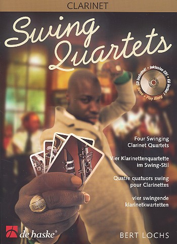 Swing quartets (+CD) for 4 clarinets score and parts