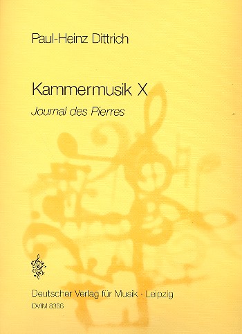 Kammermusik X fr Flte, Bassklarinette und Klavier Spielpartitur