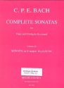 Sonate E-Dur Wq84 H506 fr Flte und obligates Cembalo