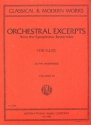 Orchestral Excerpts from the symphonic Repertoire vol.4 for flute