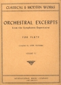 Orchestral Excerpts from the symphonic Repertoire vol.6 for flute