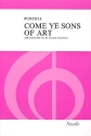 Come ye Sons of Art for female chorus and piano score