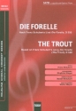 Die Forelle D550 fr gem Chor a cappella (Klavier ad lib),  Partitur