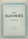 24 Matines fr Violine