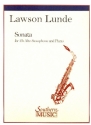 Sonata for alto saxophone and piano