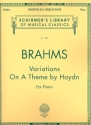 Variations on a Theme by Haydn for piano